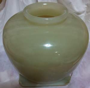 Vase en marbre de qualité supérieure, urne, support à fleurs, décoration élégante pour la maison, centre de table décoratif en marbre pour salon, bureau, jardin - Product Image 2