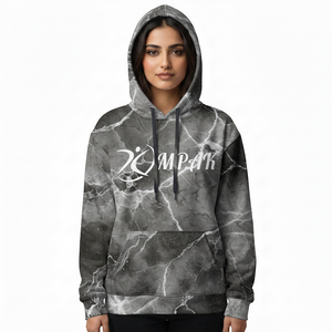 Sweat à capuche unisexe décontracté et élégant pour l'hiver, brodé et imprimé, en tissu respirant et écologique, idéal pour le style urbain quotidien - Product Image 1