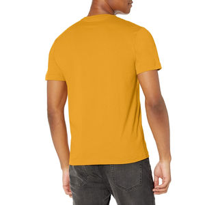 เสื้อยืดคอตตอน 100% หนานุ่ม พิมพ์ลายโลโก้แบบกำหนดเอง ทรงโอเวอร์ไซส์  ฟอกสีแบบแอซิดวอช  สำหรับผู้ชาย - Product Image 3