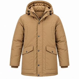 High Quality Men's Winter Parka Jacket <b>Waterproof</b> Hooded Warm <b>Coat</b> with Cotton Filling Casual <b>Plus</b> <b>Size</b> Sports Jacket Wholesale - Product Image 3