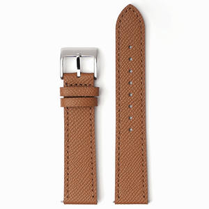 Bracelet de Montre en Cuir Véritable de 22mm Personnalisable, Collection de Couleurs Chaudes de Luxe, Taille de Bracelet de 20mm, Matériau Premium pour Smartwatches - Product Image 1