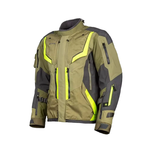 Veste Softshell d'hiver respirante et coupe-vent pour moto et course automobile, à fermeture éclair, motif uni, avec capuche et protection pour moto tout-terrain, marque privée - Product Image 1