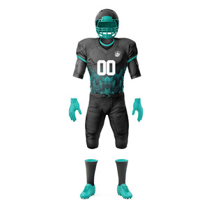 High Performance <b>Hot</b> Sale Comfortable Slim Breathable New Design Best Supplier Top Trendy Sport Wear American Football Uniform - Product Image 1