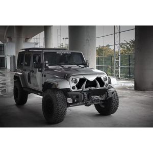 Griglia Anteriore Nera Opaca per Halloween per Jeep Wrangler Rubicon Sahara Sport JK/JKU 2007-2018 - Product Image 6