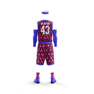Uniforme de Baloncesto Personalizado con Diseño Impreso, Uniforme Deportivo de Baloncesto con Sublimación, Ropa de Equipo de Talla Grande, Secado Rápido y Transpirable - Product Image 6