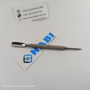 Pousse-cuticules professionnel de haute qualité, outil en acier inoxydable conçu en usine pour éliminer les peaux mortes, outils de beauté - Product Image 2