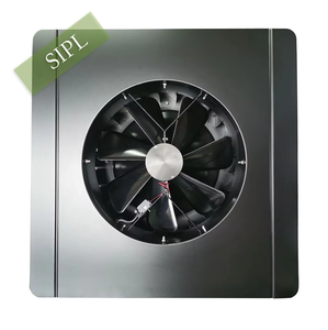 Ventilatore di scarico del tetto assiale <span class=keywords><strong>da</strong></span> 14 pollici 0 costo intelligente alimentato a energia solare 25W per ventilazione estrattore di fumo di calore per uso commerciale domestico - Product Image 5