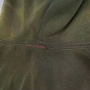 เสื้อฮู้ดดี้ปักลายคุณภาพสูง ดีไซน์ใหม่ ระบายอากาศได้ดี ทรงโอเวอร์ไซส์สำหรับผู้ชาย ปักลายตามสั่ง ผ้าคอตตอนผสม - Product Image 4