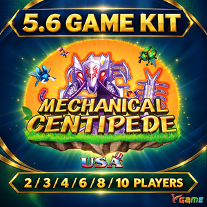 Kit de jeu d'arcade VGAME Mechanical Centipede USA 5.6 pour projets de bornes d'arcade sur le thème des insectes - Product Image 1