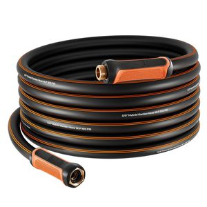 Tubo da Giardino in PVC Rinforzato a 4 Strati da 30 Metri, 150 PSI di Lavoro, 600 PSI di Rottura, Flessibile e Anti-Piega per Irrigazione Esterna - Product Image 1