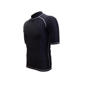 Camiseta de Protección Solar de Secado Rápido y Transpirable con Estampado Digital, Manga Corta, Protección Solar UPF50+, Spandex/Nylon 220g para Hombre, Surf - Product Image 6