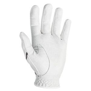 Gants de golf personnalisés pour hommes en cuir imperméable, ajustement parfait, pour main gauche ou droite, avec logo en caoutchouc, en cuir Cabretta - Product Image 4