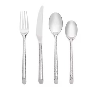 Ensemble de couverts en métal de qualité supérieure, accessoires de table élégants pour l'hôtellerie et les réceptions à domicile - Product Image 4