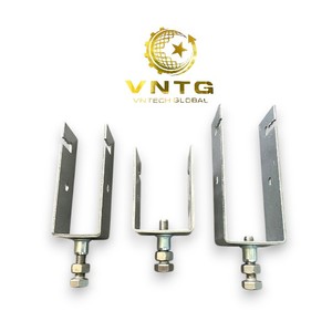 VNTECH GLOBAL ตัวหนีบยึดท่อชุบสังกะสีราคาประหยัด, อุปกรณ์ติดตั้งแผงโซลาร์เซลล์, ยูโบลท์ขนาดมม., ตัวหนีบรูปตัวยู, ตัวหนีบท่อเหลี่ยม - Product Image 6