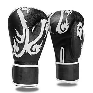 Gants de boxe jaunes en similicuir avec fermeture Velcro, équipement d'entraînement respirant, unisexe, à partir de 14 ans - Product Image 5