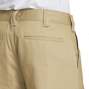 Pantalones Casuales de Lona de Poliéster Color Caqui para Hombre, Corte Recto, Cintura Media, Cordón Ajustable, Frente Plano, para Invierno, Secado Rápido, Transpirables - Product Image 4