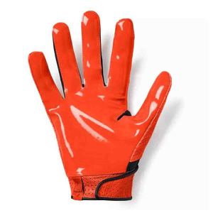 Nuevos Guantes de Fútbol Americano con Diseño Adhesivo Estampado, Logotipo Personalizable, Duraderos, Transpirables y Ligeros - Product Image 3