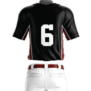 Uniforme de baseball de haute qualité 100% polyester léger et respirant, options personnalisables, nouvelle arrivée, dernier design, prix abordable - Product Image 6