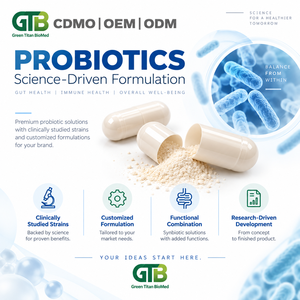 Complément Probiotique OEM ODM Marque Privée 20 Milliards de UFC Multi-Souches Soutien Digestif Santé Intestinale Gélules Végétales Fabriqué à Taïwan - Product Image 3