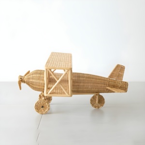 Educational transport <b>toys</b> great quality children rattan <b>toy</b> planes top sale <b>aeroplane</b> model - Product Image 2