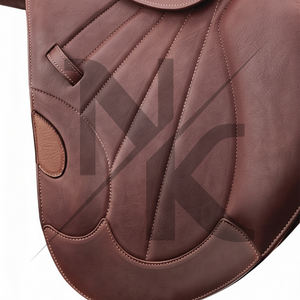 Silla de Doma Inglesa Versátil de Alta Calidad, Cuero Duradero, Gullet Ajustable, Productos Personalizados para Carreras de Caballos Ingleses de la India - Product Image 6