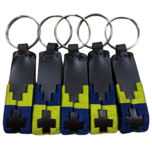 Vente en gros de porte-clés et porte-clés en cuir sur mesure fabriqués à partir de cuir pur et véritable 100% pour les clés à bas quantité minimale de commande et à bas prix - Product Image 1