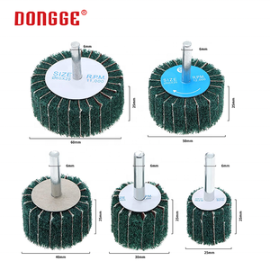 Schuurvezel Polijsten Borstel Flap Mop Wiel Niet Geweven Schijf Voor Het Polijsten Van Metaal - Product Image 5