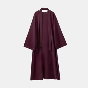 Abaya de luxe pour femmes, fabricant OEM, robe maxi musulmane avec broderie personnalisée et emballage à marque privée - Product Image 2