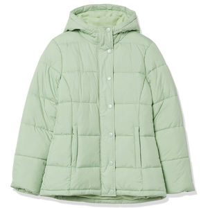 Chaqueta de Plumón de Invierno para Mujer, Color Sólido, Gruesa, Cálida, Acolchada, Cortavientos, Abrigo de Algodón - Product Image 5