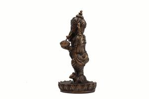 Statue de Ganesha dansant en polyrésine, sculpture de Ganesha en métal, statue de Ganesha en bronze et laiton, statue du Dieu Indien - Product Image 2