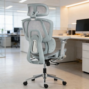 <span class=keywords><strong>Sedia</strong></span> da Ufficio Traspirante in Rete Completa con Sollevatore a Gas di Classe 4, Sedie da <span class=keywords><strong>Scrivania</strong></span> per Casa e Ufficio con Braccioli 9D e Profondità del Sedile Regolabile - Product Image 4