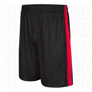 Breathable Mesh Yoga <b>Shorts</b> Moisture Wicking Quick Dry Athletic Summer Basketball Beach <b>Shorts</b> with Elastic Waistband Zippered - Product Image 3