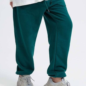 Pantalon de survêtement uni personnalisé en gros, pantalon de jogging vierge pour homme en coton - Product Image 1