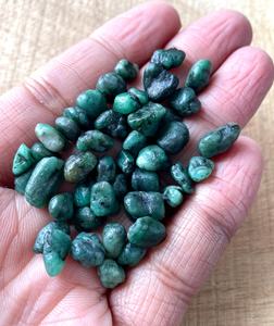 Natural Zambia Emerald Rough Gemstone Green Crystal Raw Untreated Emerald <b>Stone</b> Jewelry Making Wholesale Bulk Supply - Product Image 3