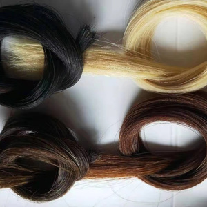 Pelo de Caballo Natural de Alta Calidad, Blanco/Negro/Mixto/Gris Claro, de Una y Dos Capas - Product Image 2