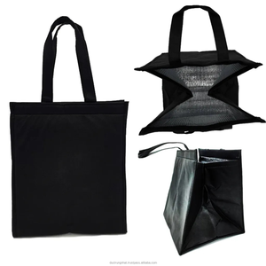 Bolsas de Almuerzo Personalizadas de Fábrica, Ecológicas, Aisladas, Impermeables, Plegables, de Papel de Aluminio, para Compras - Product Image 4