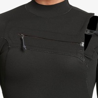 Combinaison de plongée thermique en néoprène 3 mm pour homme, une pièce, fermeture éclair sur la poitrine, respirante, couleur et logo personnalisables, natation, surf, plongée avec tuba