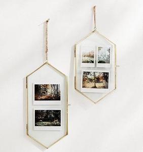 <b>Table</b> Top Decoration Metal Photo Frame Rectangle Ornate Design Silver Finish Horizontal Display Home Livingroom <b>Wedding</b> Gift Use - Product Image 2