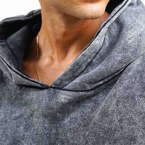 Survêtement unisexe streetwear en coton 100% respirant, lavé à l'acide, sur mesure, dernier design, vente en gros, meilleure quantité - Product Image 3