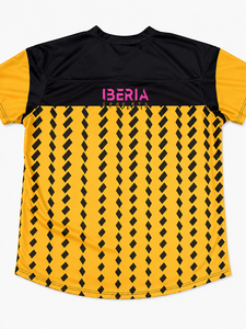 Maillot de hockey sur glace personnalisé IBERIA, manches longues, uniforme sportif d'équipe, maillot de hockey de performance, 100% polyester, col en V, impression sublimée - Product Image 3