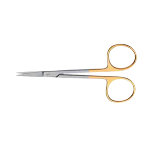 Ciseaux ophtalmiques microchirurgicaux professionnels en acier inoxydable TC Iris, réutilisables, certifiés CE, fabricant OEM Ariston - Product Image 5