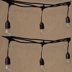 Guirnalda de Luces Solares para Jardín E27, IP65 Impermeables, Bombillas LED S14 de Plástico Irrompible, Control Remoto, Recargables, para Navidad - Product Image 2