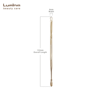 Masajeador de canal auditivo fácil de usar, venta al por mayor para distribución minorista, limpiador de oídos refrescante de tres puntas, cabezal de tres puntas de acero inoxidable. - Product Image 4