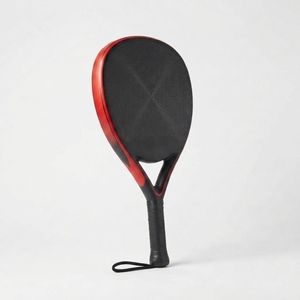 Raquette de padel d'entraînement en fibre de carbone et graphite, légère, noyau en EVA, cadre durable, face texturée, poignée ergonomique, équilibrée - Product Image 6