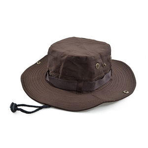 Chapeaux Bob Unisexe en Coton de Haute Qualité à Prix de Gros, Design Personnalisé, Couleur Unie, Broderie, Décontracté, Respirant, pour Événements Extérieurs et Protection Solaire - Product Image 3