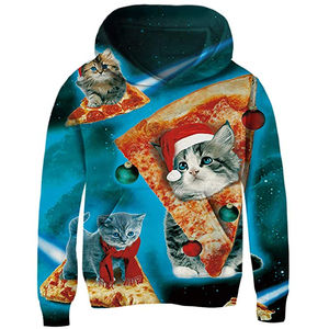 Sudadera con Capucha de Algodón 100% para Mujer, Estilo Casual de Invierno, Forrada, Personalizada, Bordada, Lisa, con Estampado por Sublimación Completa - Product Image 5