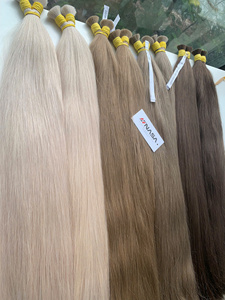 Extensiones de Cabello Humano Virgen de 100g a Precio de Mayoreo, Cabello Natural Liso de Alta Calidad, Super Double Drawn - Product Image 5