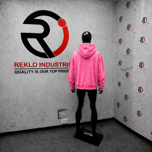 Sudadera con capucha rosa con cremallera CASUAL HIDDEN TRUTH para hombre, corte holgado, forro polar oversize, ropa casual de otoño, moda urbana oversize - Product Image 4