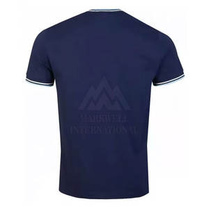 ออกแบบโลโก้ของคุณเอง เสื้อยืดทรงสมาร์ทฟิต คอกลม เสื้อยืดทรงสมาร์ทฟิต สตรีทแวร์ เสื้อยืดทรงสมาร์ทฟิตสำหรับผู้ชาย ผลิตในปากีสถาน - Product Image 2