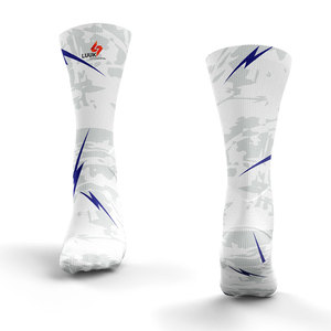 <b>Custom</b> Sublimated <b>Grip</b> Sports <b>Socks</b> Anti Slip Soccer Football Training <b>Socks</b> Breathable Quick Dry Polyester Teamwear OEM - Product Image 4